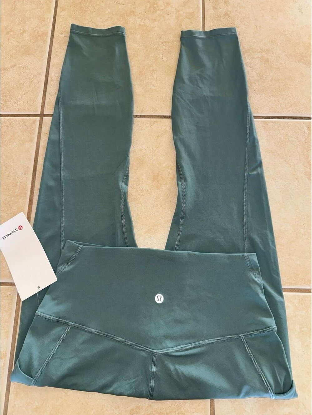 Lululemon Align With Pockets High Rise 25” Tidal Teal Size 8 NWT